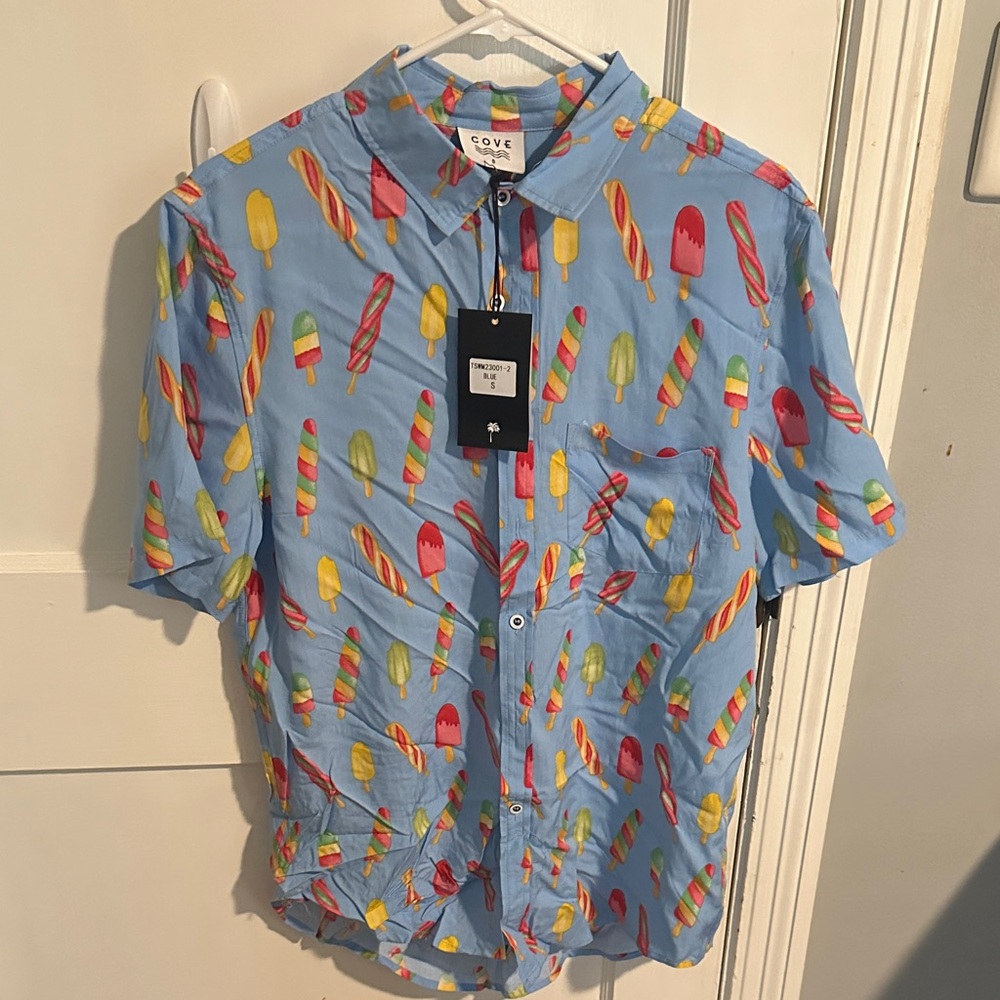 Cove Multicolor Popsicle Print Men's Shirt